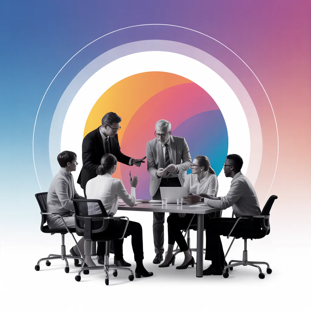 AI-powered business platform dashboard showing analytics and automation features